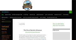 Desktop Screenshot of cityofnorfork.org